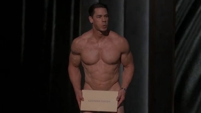 John Cena'nin Oskar ödül törenine çiplak katilmasi hakkinda ne düsünüyorsunuz?