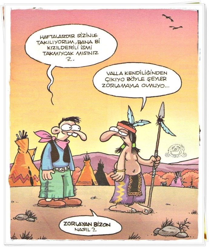 Kızılderili olsaydınız isminiz ne olur du?