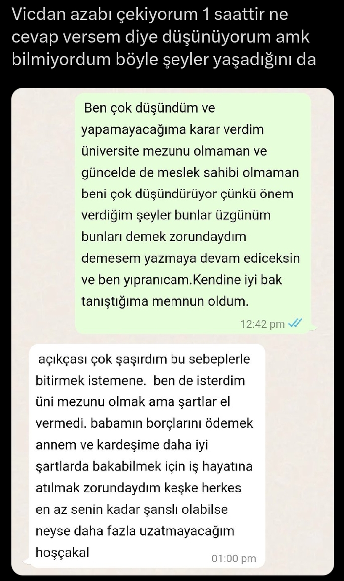 İlişkide maddiyata - statüye bakar mısınız?