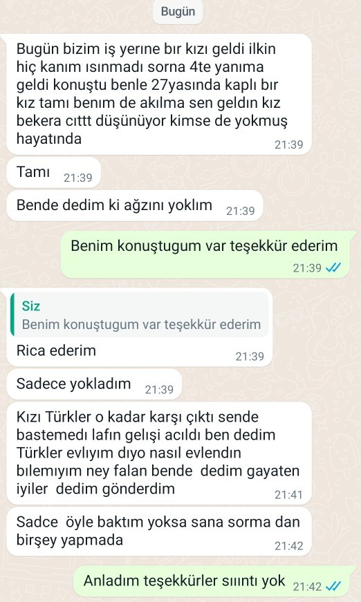 Burada yengem ne demek istemiş?