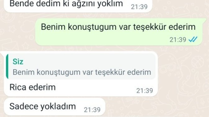Burada yengem ne demek istemiş?