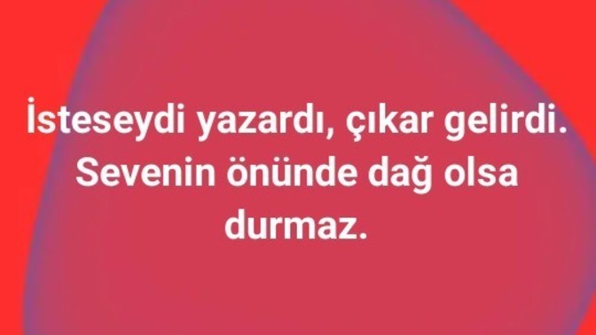 Sevene engel olur mu?