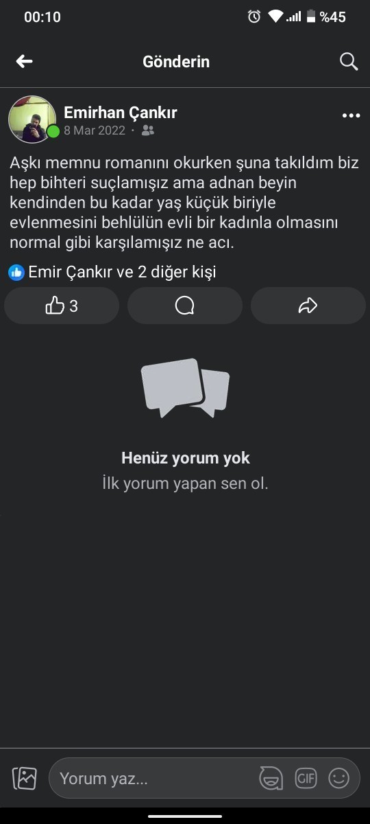 Aski memnuyu yanlış mi anladik?