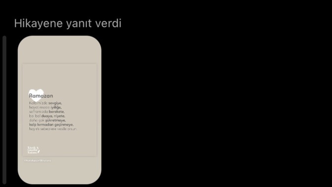 Arkadasim ramazan ayi ile ilgili hikayeme boyle cevap verdi bu komik mi simdi yoksa ben mi agir tepki vermisim?