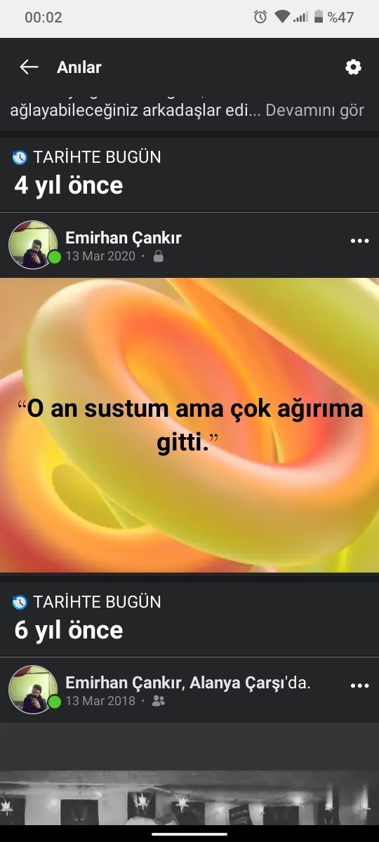 Suskun biri misin?