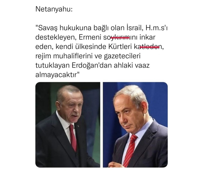 Netenyahu, Türklere neden iftira atıyor?