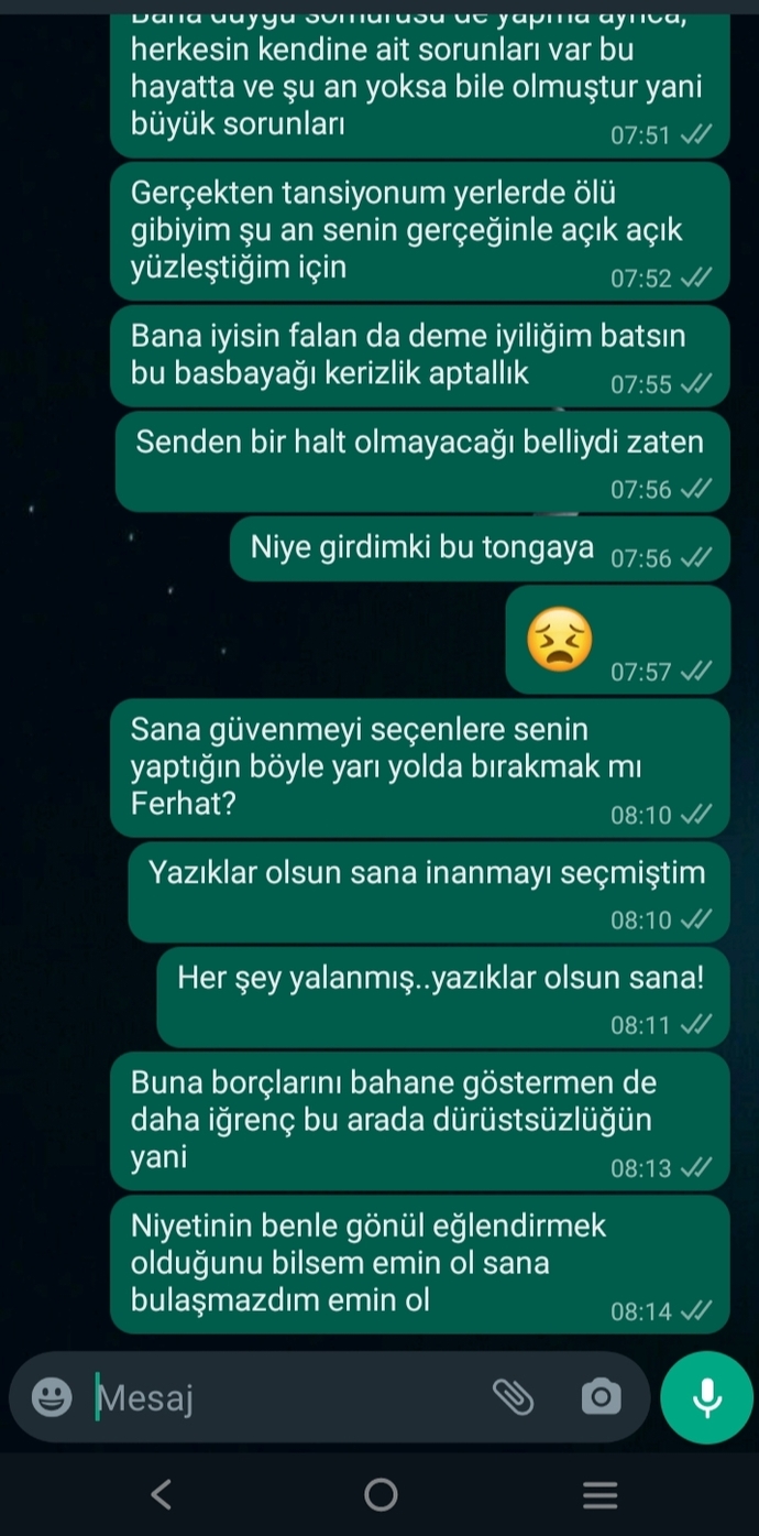 Arkadaşlar midem bulanıyor yardım edin?