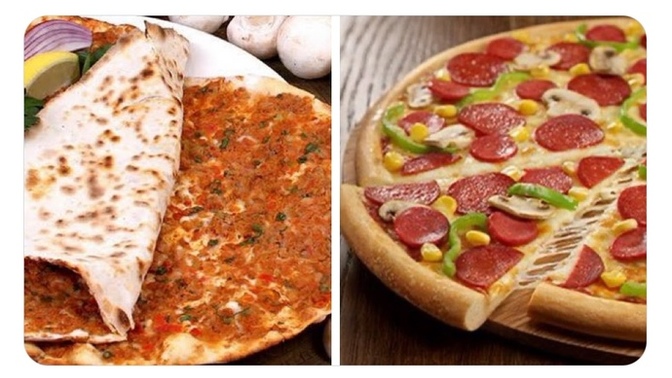 Lahmacun mu, Pizza mı?