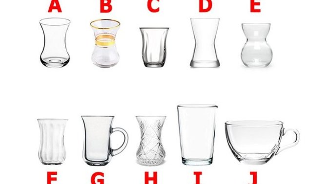 Hangi bardakta çay içersiniz?