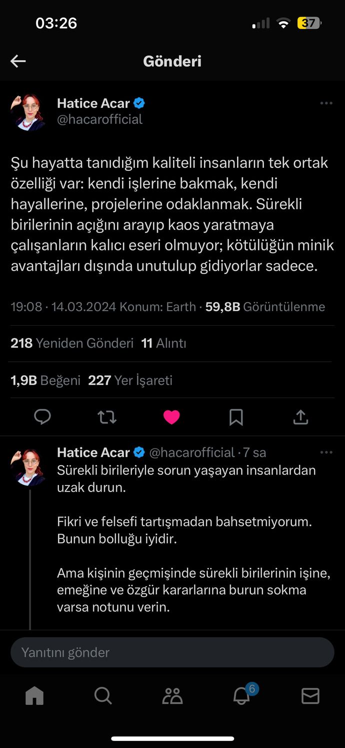 Geceye bir alıntı ya da mısra bırakır mısınız?