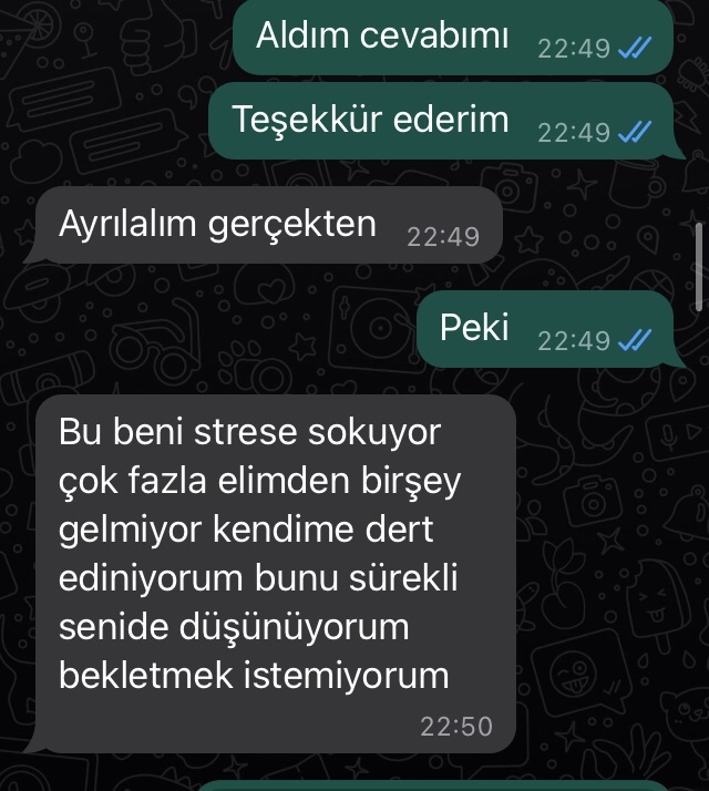 2 senelik ilişkim evlilik konusuna gelemiyor ayrıldım iyi mi yaptım?