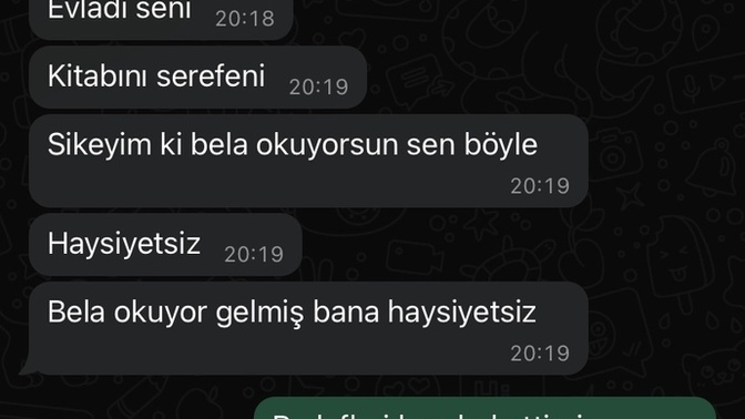 Normal mi dedikleri?