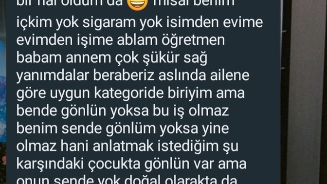 Bu mesaj karşısında ne düşünürdünüz?