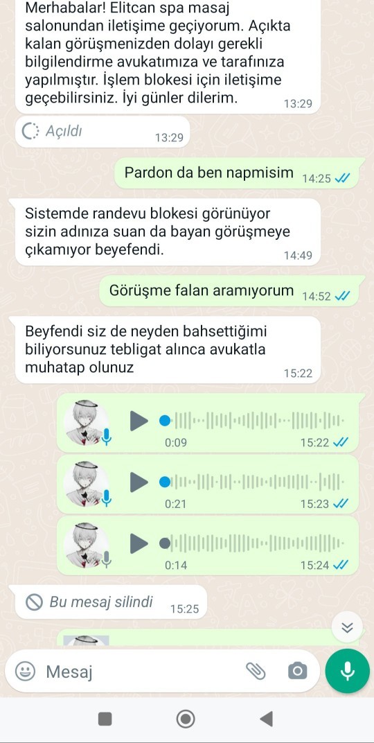 Bu neyin kafasını yaşıyor dolandırmaya mi çalışıyor beni?
