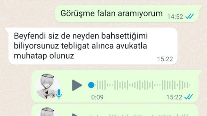 Bu neyin kafasını yaşıyor dolandırmaya mi çalışıyor beni?