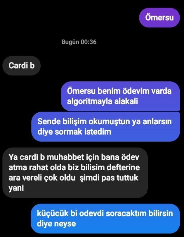 Arkadaşlar bakar mısınız ne demek istiyor?