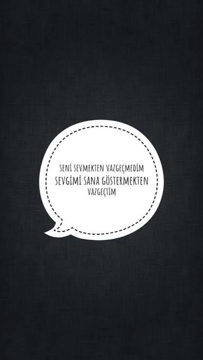 Kimlere sevgini göstermekten vazgeçtin?