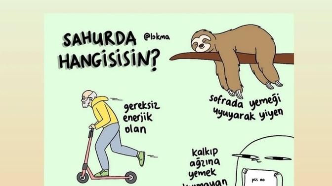 Siz sahurda hangisisiniz?