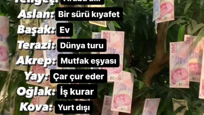 Sizin burcunuzun eline para geçse ne yapar?
