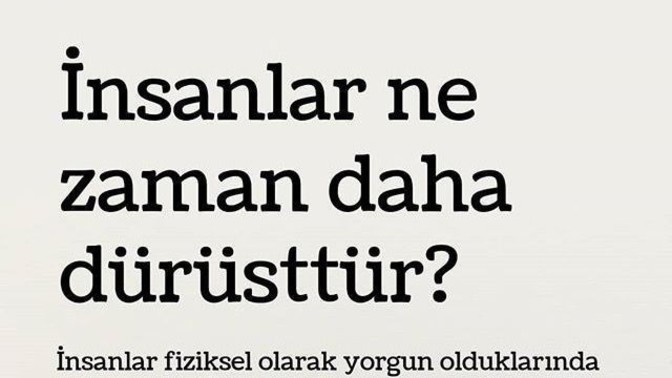 Gerçekleri duymak hoşunuza gider mi?