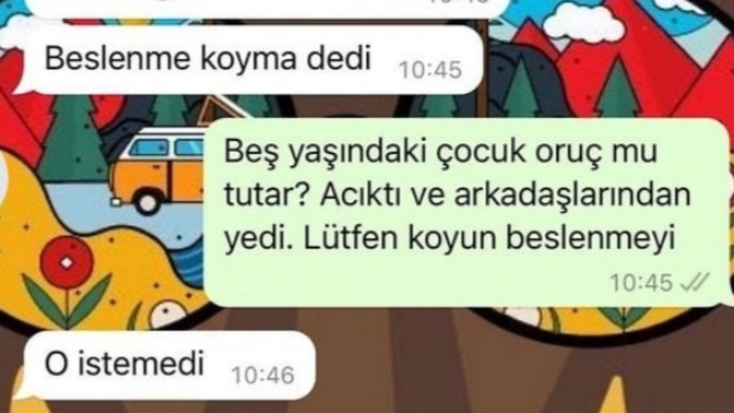5 yaşındaki çocuğu oruç tutmak istediği için yemeksiz okula gönderen anne tartışma yarattı. 5 yaşındaki çocuk oruç tutabilir mi?