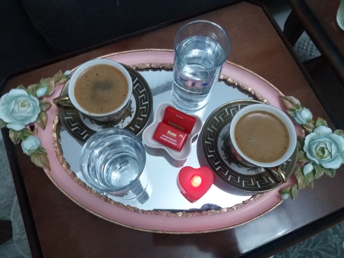 Aynalı tepside sunumum nasıl olmuş? 😃?
