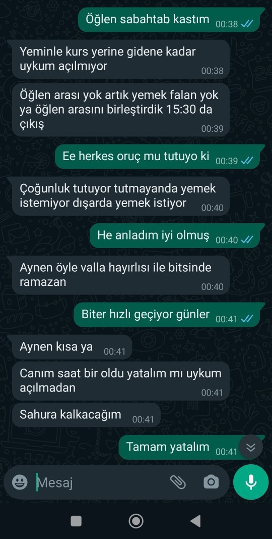Bu konuşma yapmacık mı sizce?