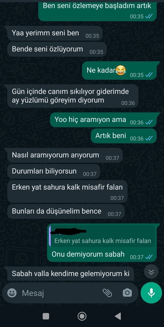 Bu konuşma yapmacık mı sizce?