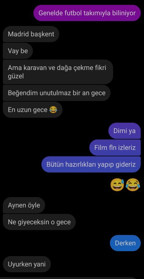 1 aydır konuştuğum flörtüm dün gece gerdekte ne giyeceksin diye sorarken bugün ailemle tanışmak istiyor?