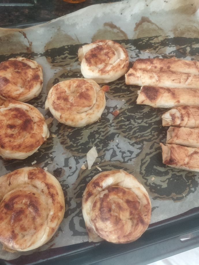 Patatesli gül böreği yaptım iftara sever misiniz?