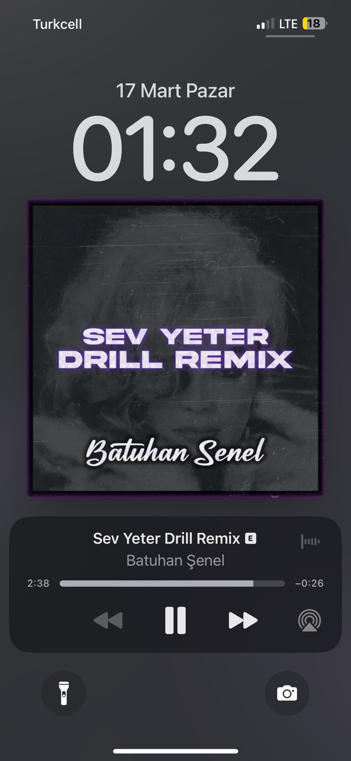Gecenize eşlik eden parça?