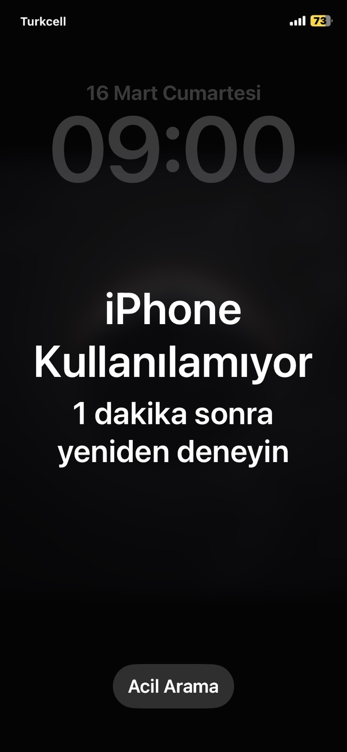 Telefonuma sabah uykulu halimle bir şey yapmışım nedir bu?
