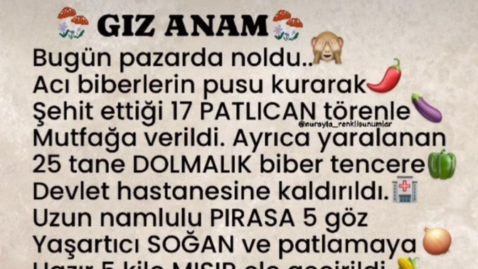 Pazara gidecek misiniz?