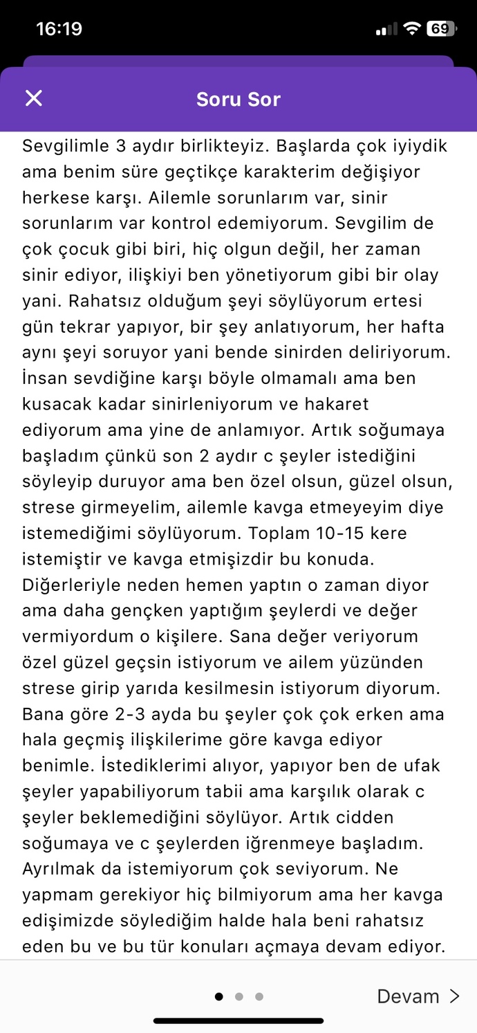 Kullanılıyor muyum?
