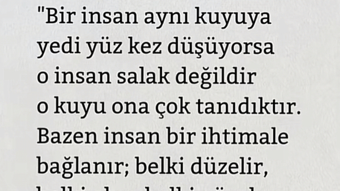 Aynı hatayı birden çok kez yapmışlığınız var mı?