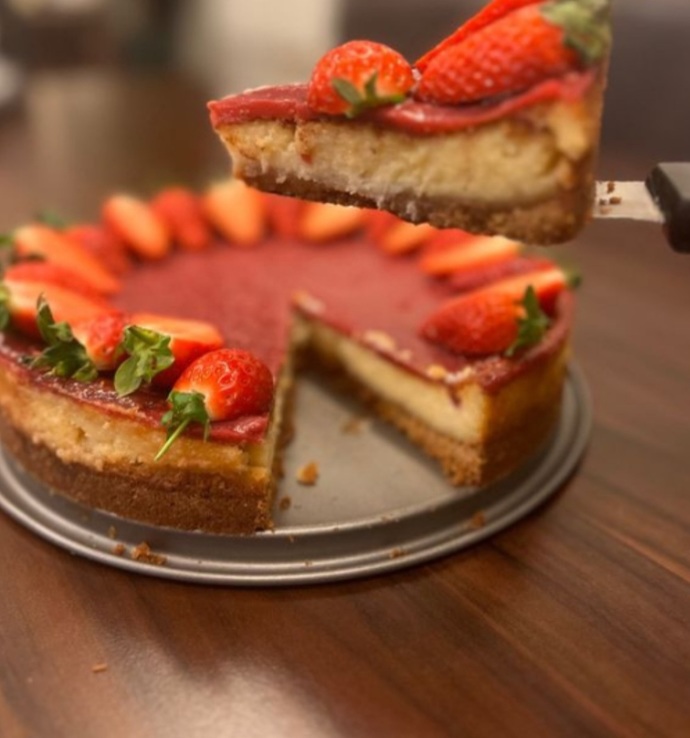 Frambuazlı cheesecake sever misiniz ?