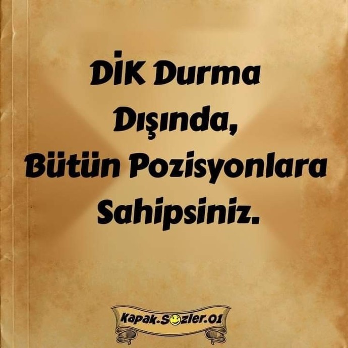 Dik duruşlu birimisiniz?