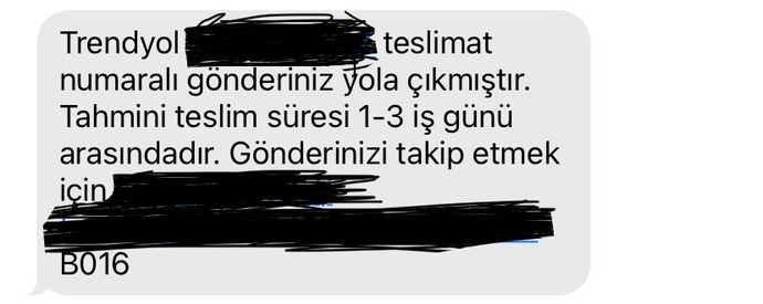Arkadaşım bana bir hediye aldığını Trendyol’dan gönderdiğini söylemişti bana bugün böyle bir bilgi geldi. Bu ne demek oluyor?