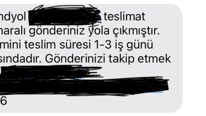 Arkadaşım bana bir hediye aldığını Trendyol’dan gönderdiğini söylemişti bana bugün böyle bir bilgi geldi. Bu ne demek oluyor?