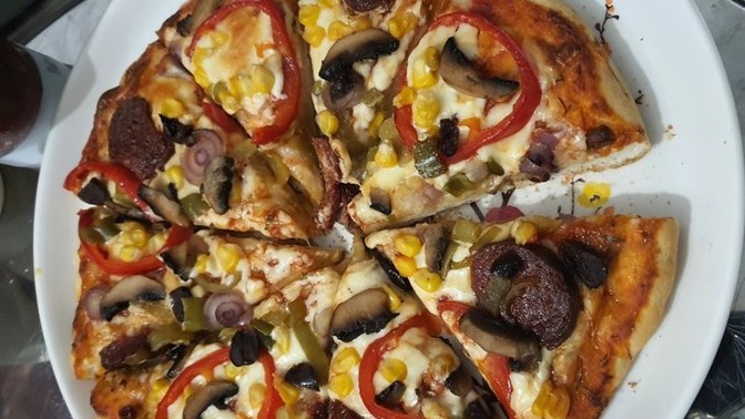 Evde pizza yapabilir misiniz?