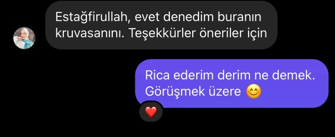 Terapistin mesaja kalp bırakması doğru mu değil mi?