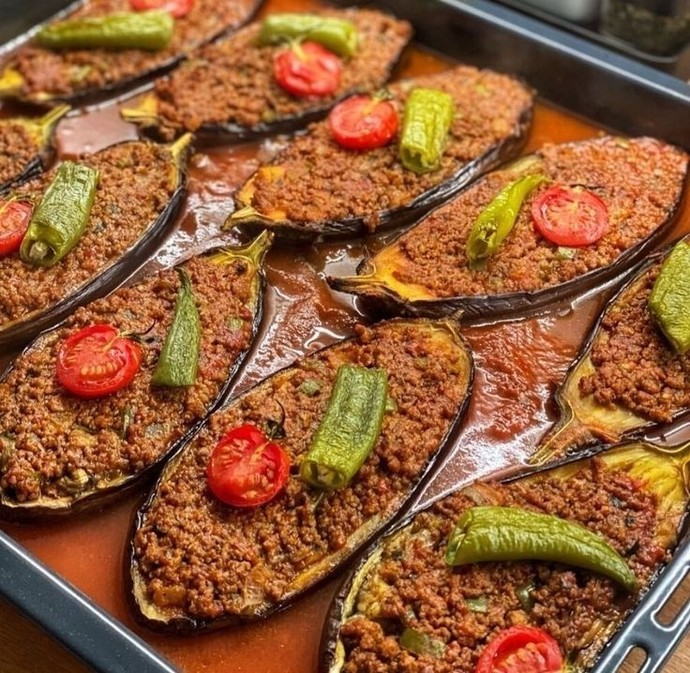 Karnıyarık yemeğini sever misiniz?