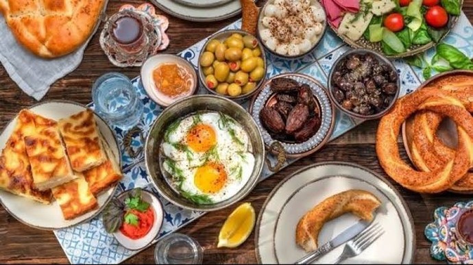 Sahur menünüz nedir?