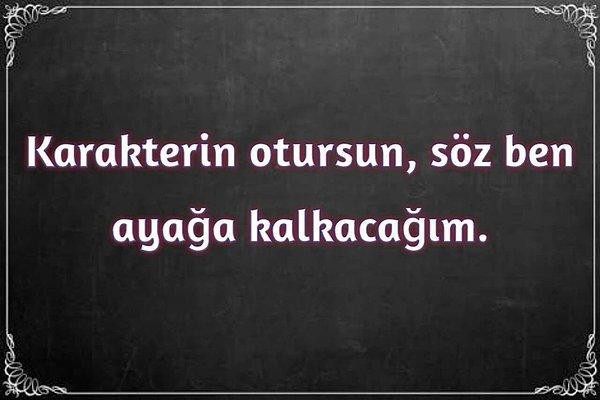 Bir reklam panonuz olsaydı, ne yazmak isterdiniz?