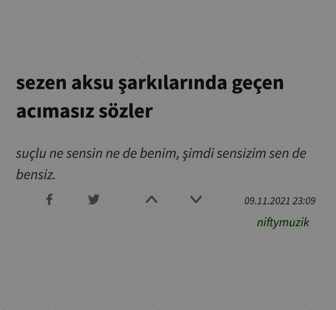 Sezen Aksu şarkılarını seven var mı?