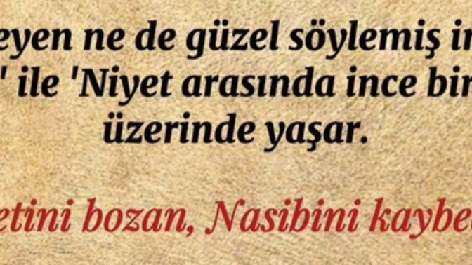 Nasip sözcüğünden ne anlıyorsunuz?
