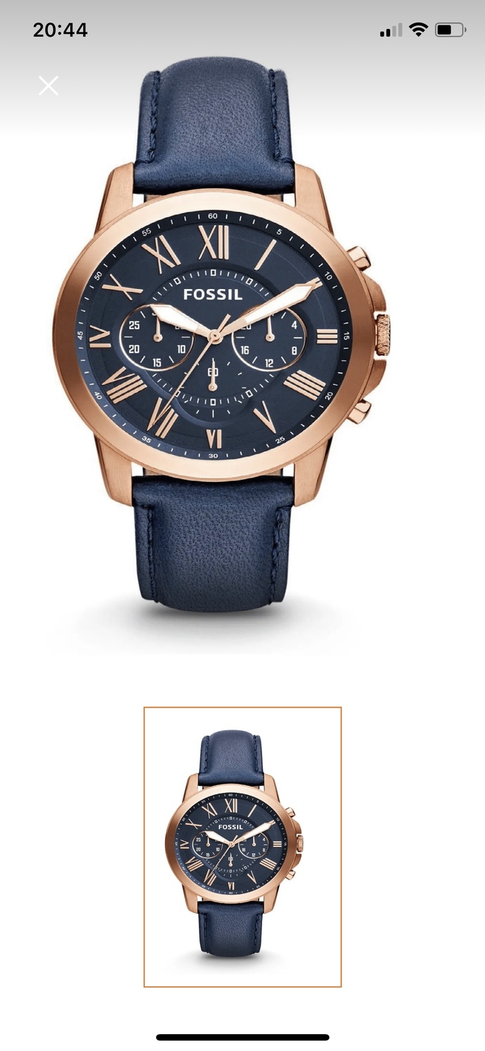Erkek saati için Fossil iyi mi?
