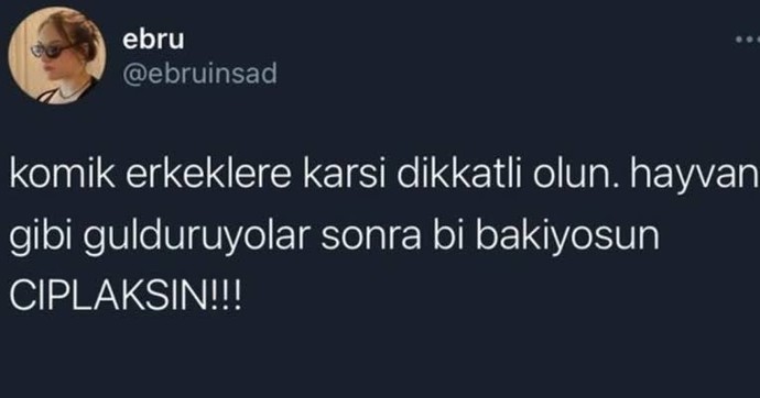 Komik erkekler tehlikeli mi?