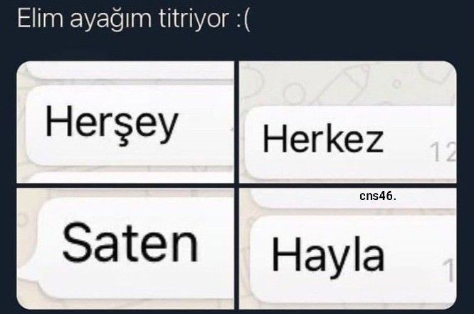 Takıntılı olduğunuz konular hangisi?