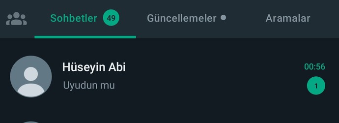 En son hangi mesaja tedirgin oldunuz?